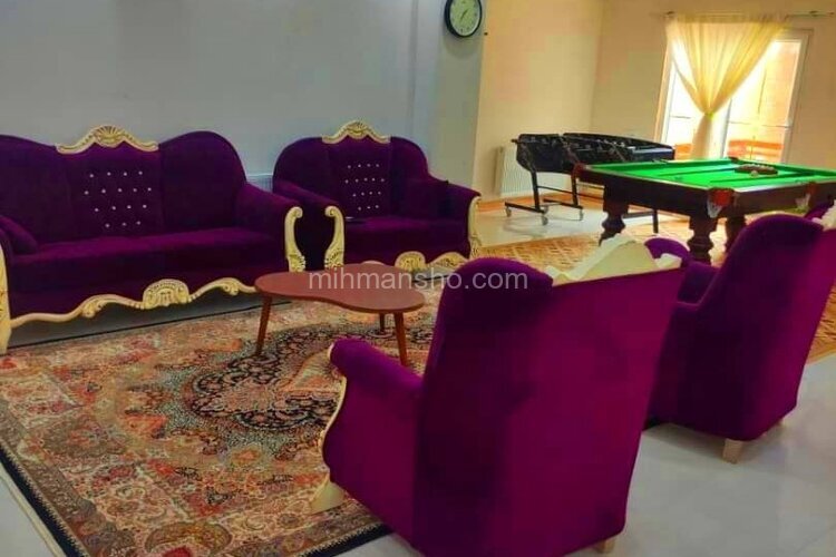 واحد سه خواب در طبقه همکف ویلا سرخرود