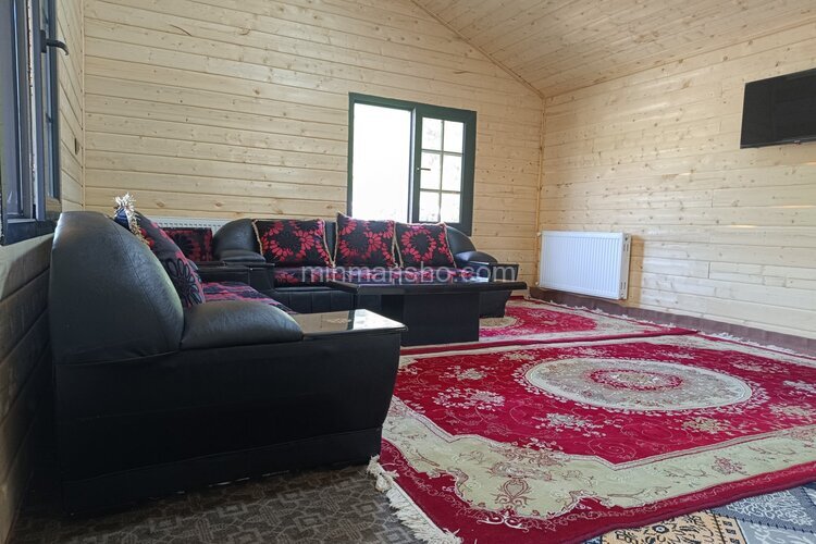 کلبه چوبی دوخواب مبله در ماسال