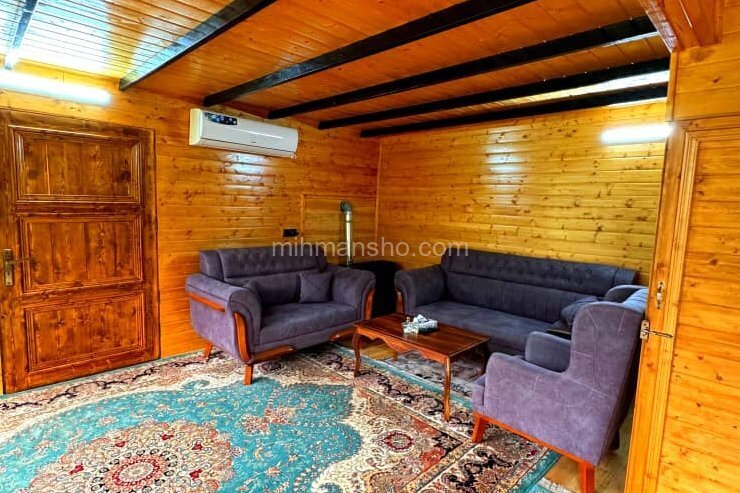 کلبه دوبلکس دوخواب مبله در سوادکوه
