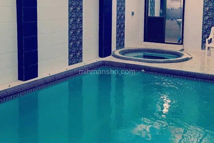 ویلا با بیلیارد و جکوزی و استخرآبگرم در محمودآباد