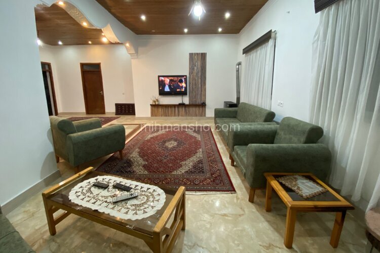 باغ ویلا دو خواب مبله در کلاردشت