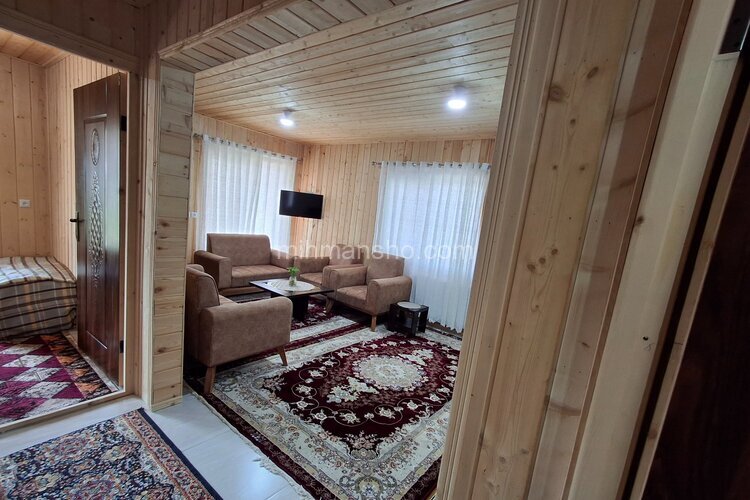 کلبه چوبی دوخواب دادرس در ماسال