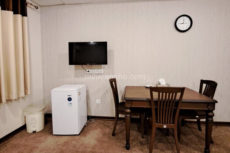 اتاق دونفره در هتل آپارتمان صومعه سرا