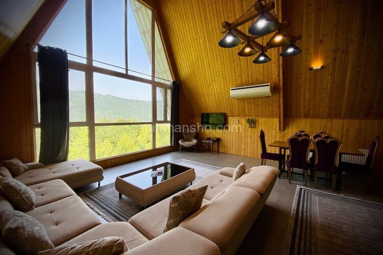 کلبه سوئیسی دوخواب هیرکانی در زیرآب