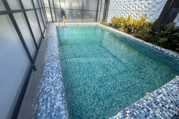 ویلا مبله استخردار دوخواب در ساوجبلاغ