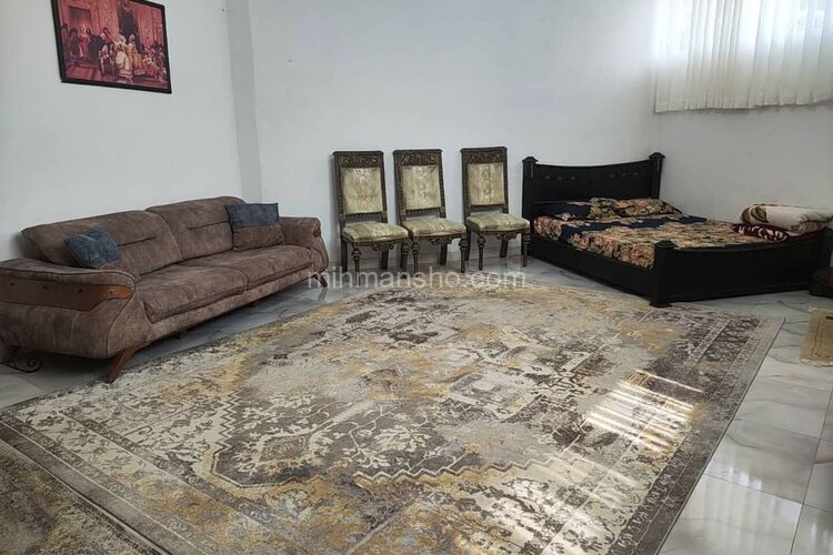 واحد مبله درطبقه همکف ویلا در  چالوس