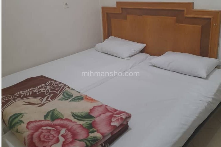 واحد تکخواب دو نفره در هتل آپارتمان در مشهد