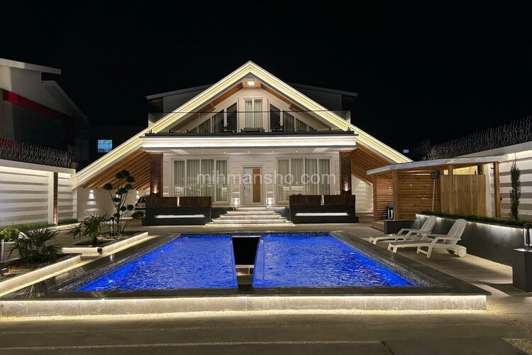 ویلا دوبلکس استخردار ساحلی 3 خواب پالم در بندر انزلی