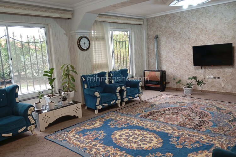 واحد دوخواب در طبقه همکف ویلا باغ بهشت در اسالم