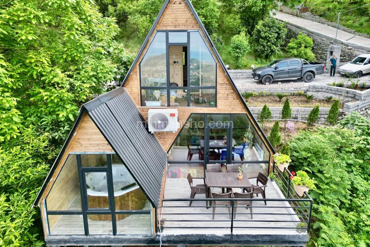 کلبه سوئیسی دوبلکس دوخواب جانا در رامسر