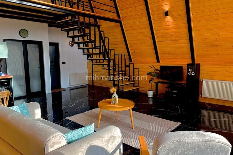 کلبه سوئیسی دوبلکس تکخواب سام در سلمان شهر