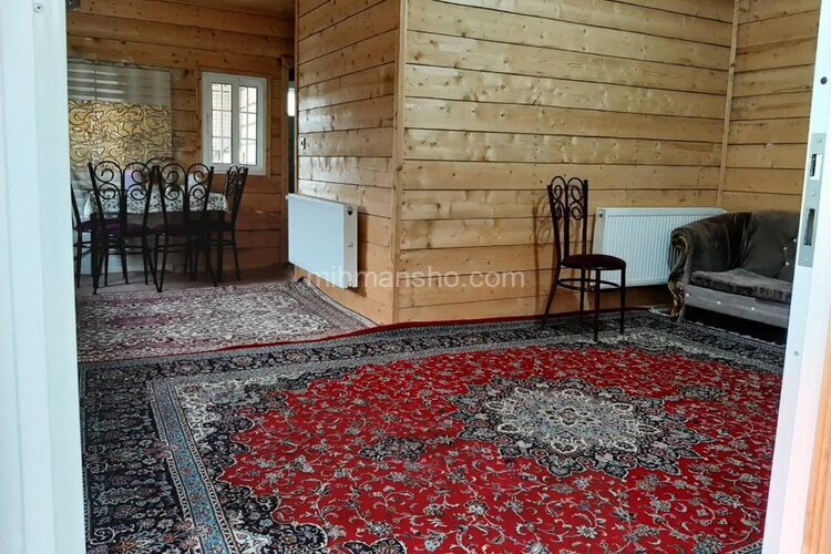 کلبه چوبی تکخواب مبله در ماسال