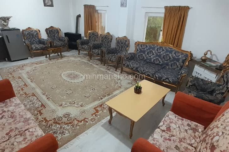 واحد تکخواب ماه و ستاره 2 در طبقه همکف ویلای تنکابن