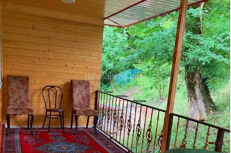 ویلا دوبلکس چوبی دوخواب میلاد در ماسال