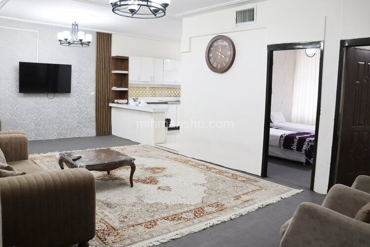 آپارتمان مبله دو خواب همکف پارسیا در مشهد