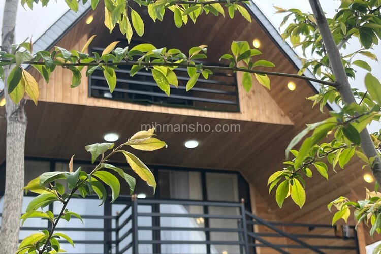 کلبه سوئیسی دوبلکس دوخواب نیلا در ماسال