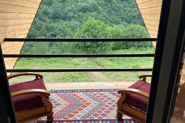 کلبه سوئیسی دوبلکس مبله تکخواب میران در تتکابن