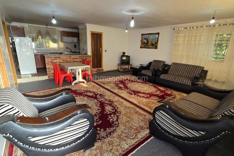 واحد مبله دوخواب فیلبند در طبقه دوم ویلای آمل