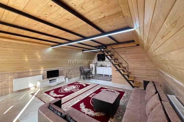 کلبه سوئیسی دوبلکس دوخواب آنیل در ماسال