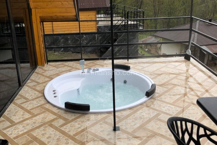 کلبه سوئیسی دوخواب جکوزی دار در ماسال