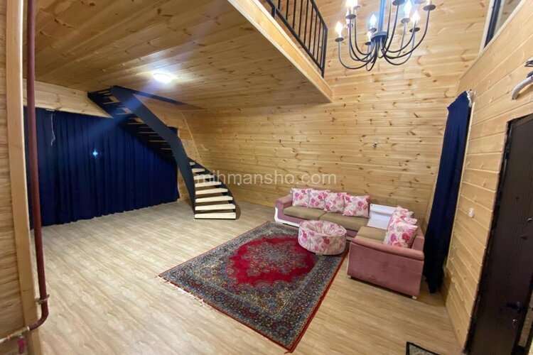 کلبه سوئیسی دوبلکس مبله دوخواب  گیسوم در پره سر