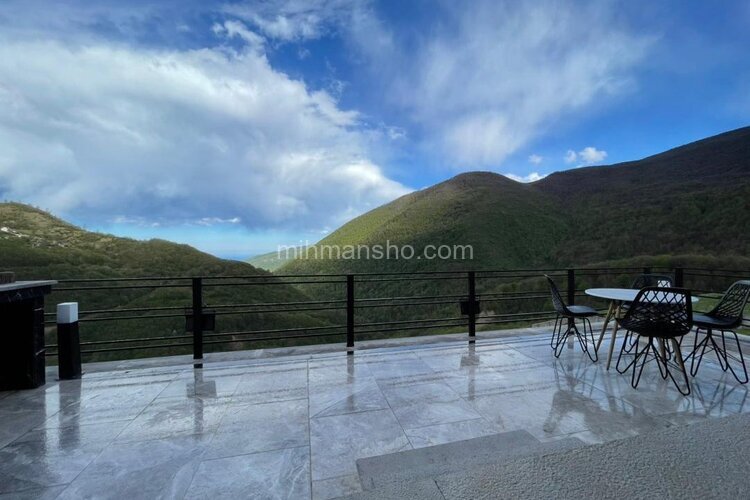 کلبه سوئیسی دوبلکس جکوزی دار دوخواب سامان در رامسر