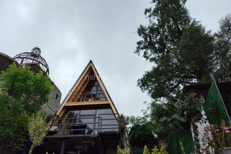 کلبه سوئیسی مبله تک خواب در چابکسر