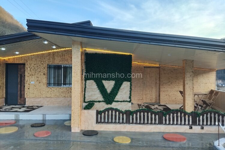 ویلا دوخواب جنگلی شمعدونی جکوزی دار در سوادکوه