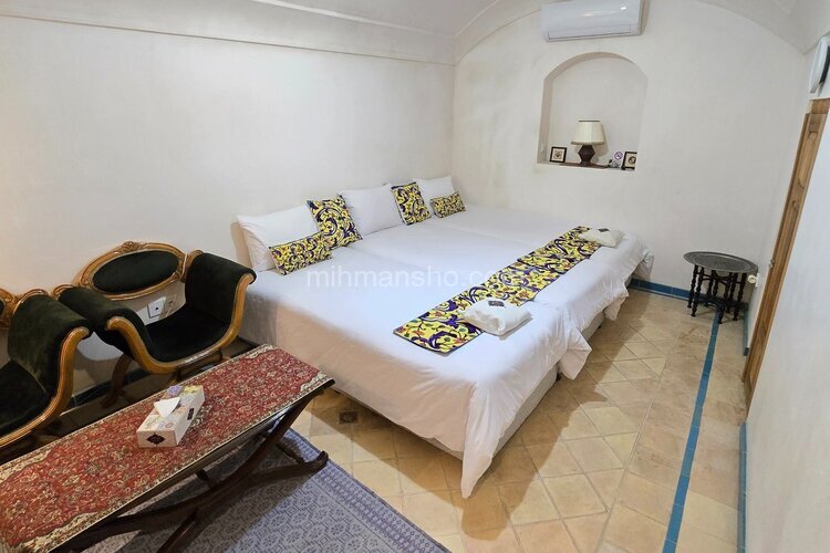 اتاق یاقوت کبود در هتل کاشان