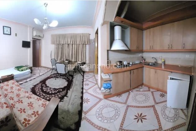 واحد تکخواب سه نفره در هتل آپارتمان در مشهد