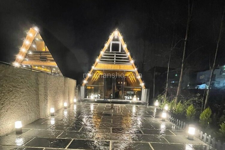 کلبه سوئیسی مبله تکخواب در نوشهر