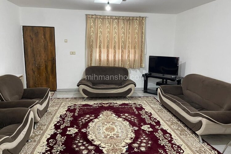 واحد تکخواب مبله در طبقه همکف ویلا چمستان