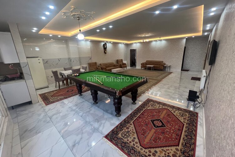 آپارتمان مبله چهارخواب بیلیارد دار در سرعین