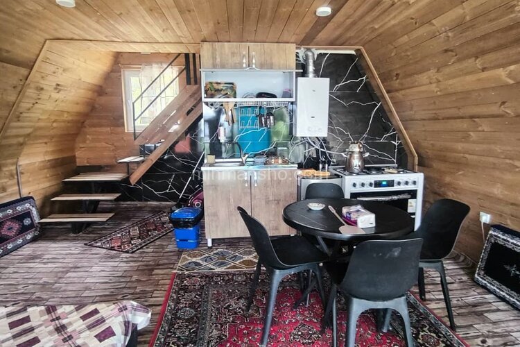 کلبه سوئیسی دوبلکس مبله تکخواب ویستان در بره سر