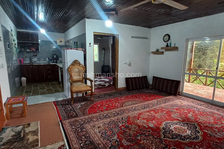 ویلا مبله تکخواب جنگلی آرزو در بابل