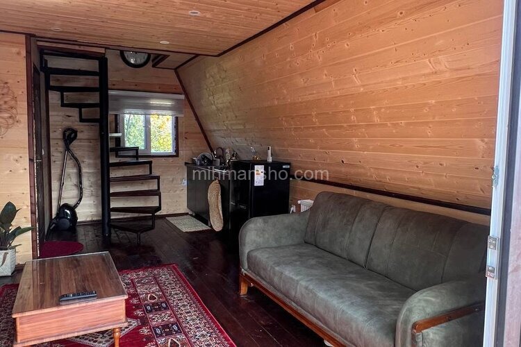 کلبه سوئیسی دوبلکس تکخواب در چابکسر