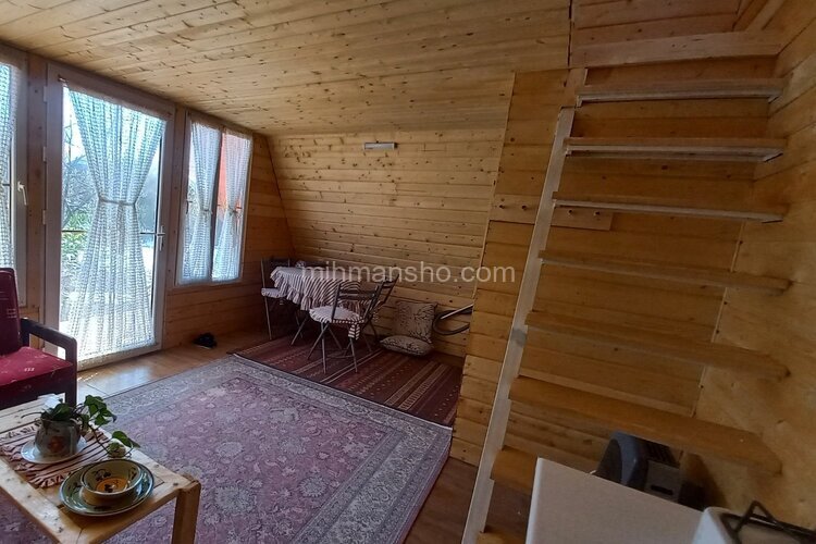 کلبه سوئیسی تکخواب نیکو در شفت
