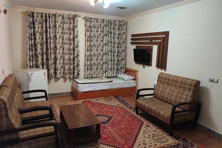 واحد تکخواب 4 نفره نگین در هتل آپارتمان سرعین