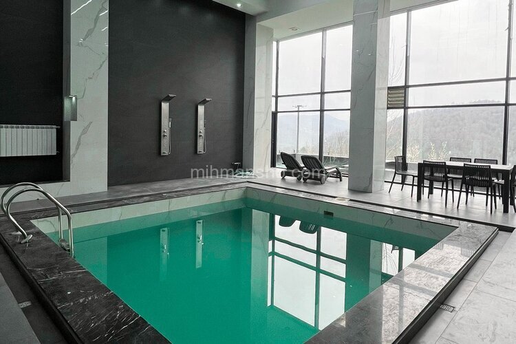 ویلا عمارت دوبلکس استخردار 6 خواب مدرن در شیرگاه