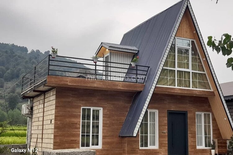 کلبه سوئیسی مبله دوخواب در ماسال