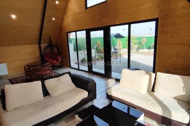 کلبه سوئیسی دوبلکس استخردار آوا در کردان