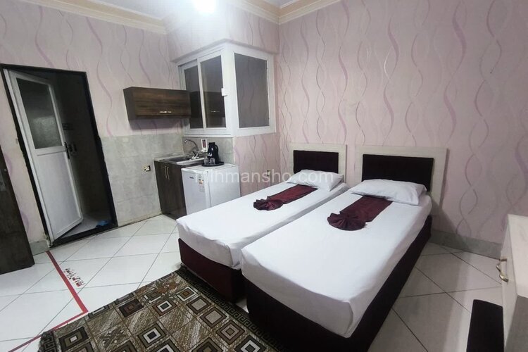 اتاق توئین نیکداد در هتل آپارتمان مشهد