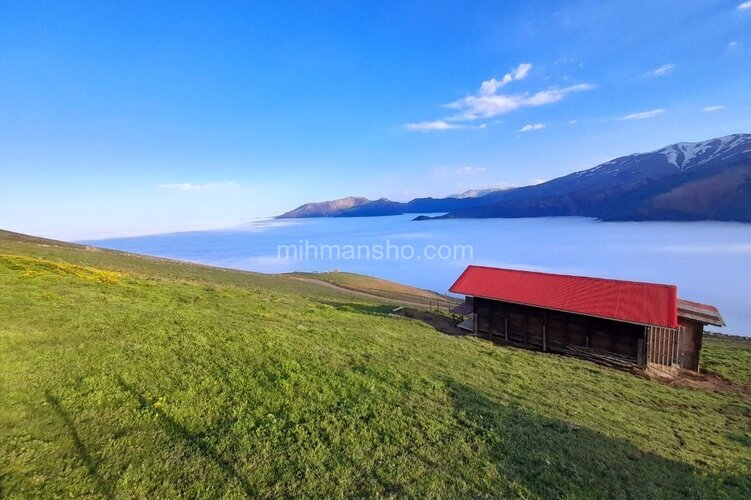 کلبه  اقیانوس ابر اولسبلنگاه در ماسال