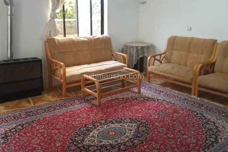 واحد دو خواب مبله درباغ ویلا در چالوس