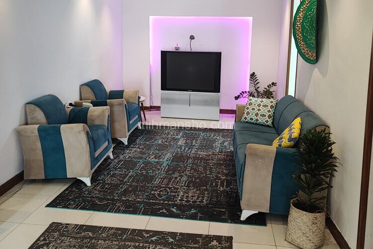 ویلا مبله دوخواب آرامش زیتون در اهواز