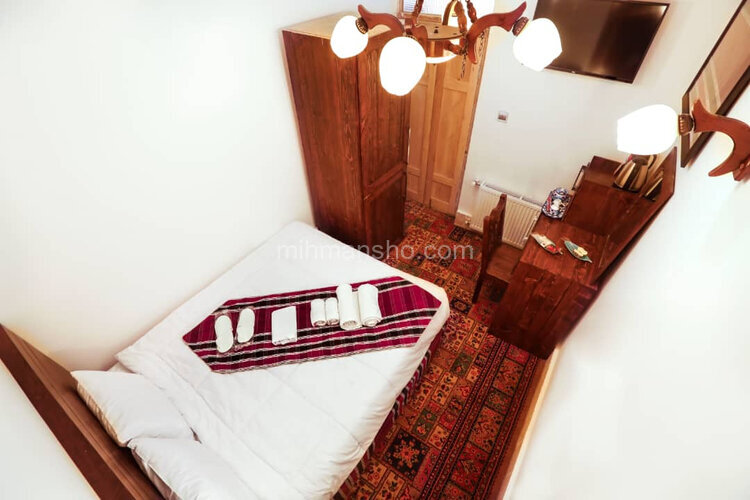 اتاق یک تخته در هتل سنتی یزد