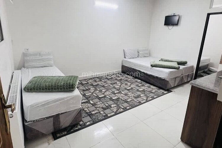 واحد تکخواب در هتل آپارتمان در مشهد