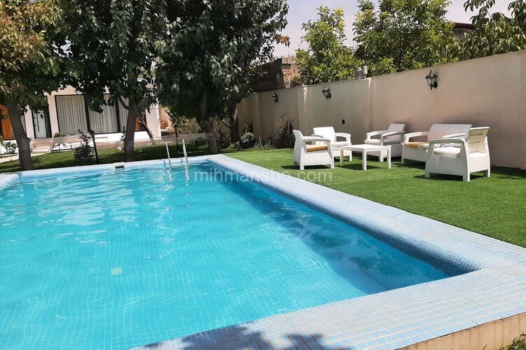 ویلا استخردار دوخواب مبله در کردان