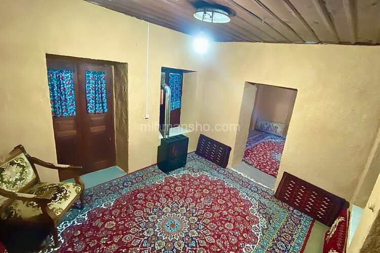 اتاق صفویان در اقامتگاه بومگردی گلوگاه