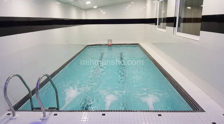 ویلا استخرآبگرم در نمک آبرود